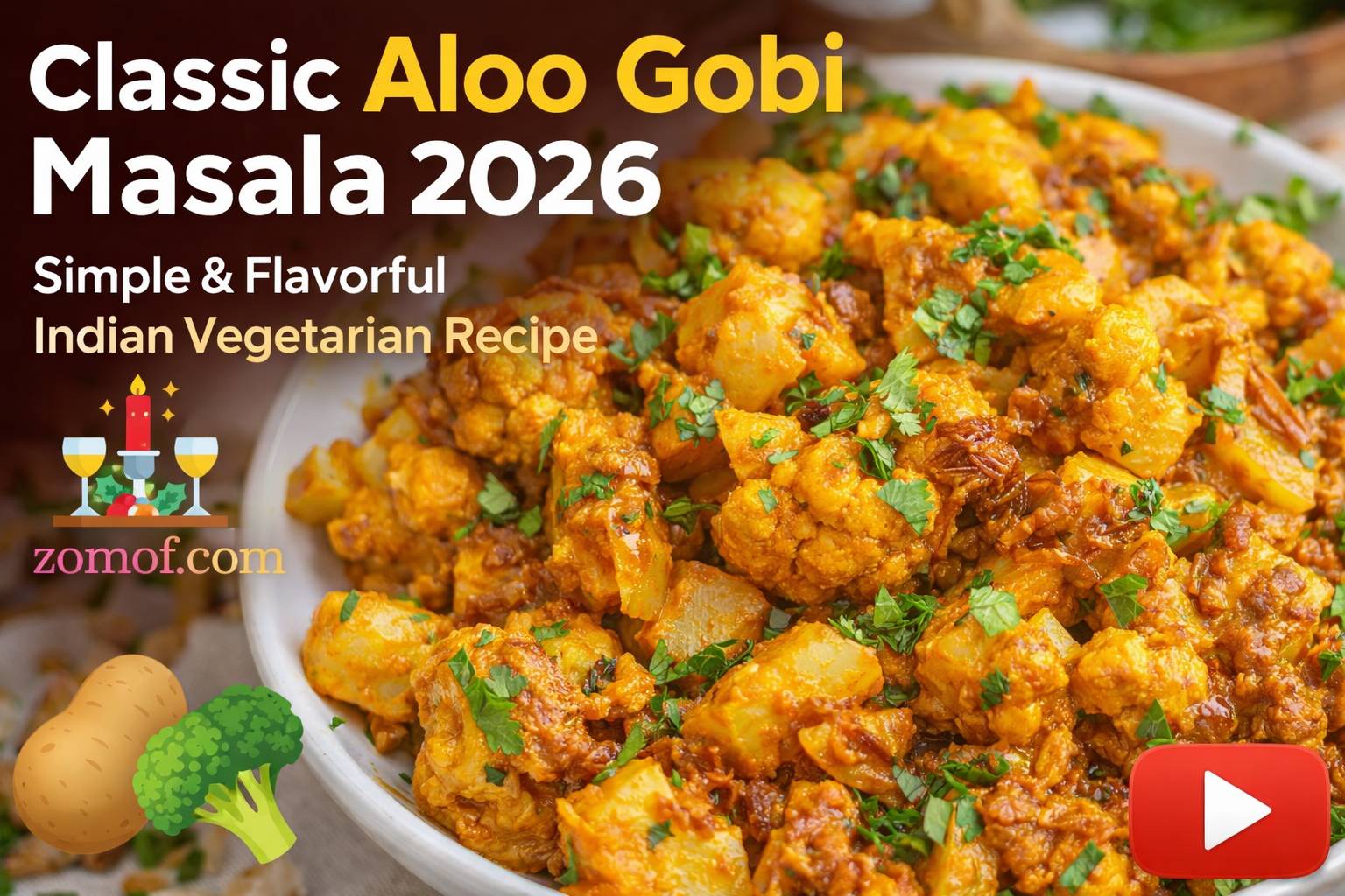 Classic Aloo Gobi Masala 2026 🥔🥦 Simple & Flavorful Indian Vegetarian Recipe