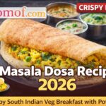 Masala Dosa Recipe 2026 🥞 Crispy South Indian Veg Breakfast with Potato Filling