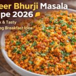 Paneer Bhurji Masala Recipe 2026 🧀 Quick & Tasty Indian Veg Breakfast Idea